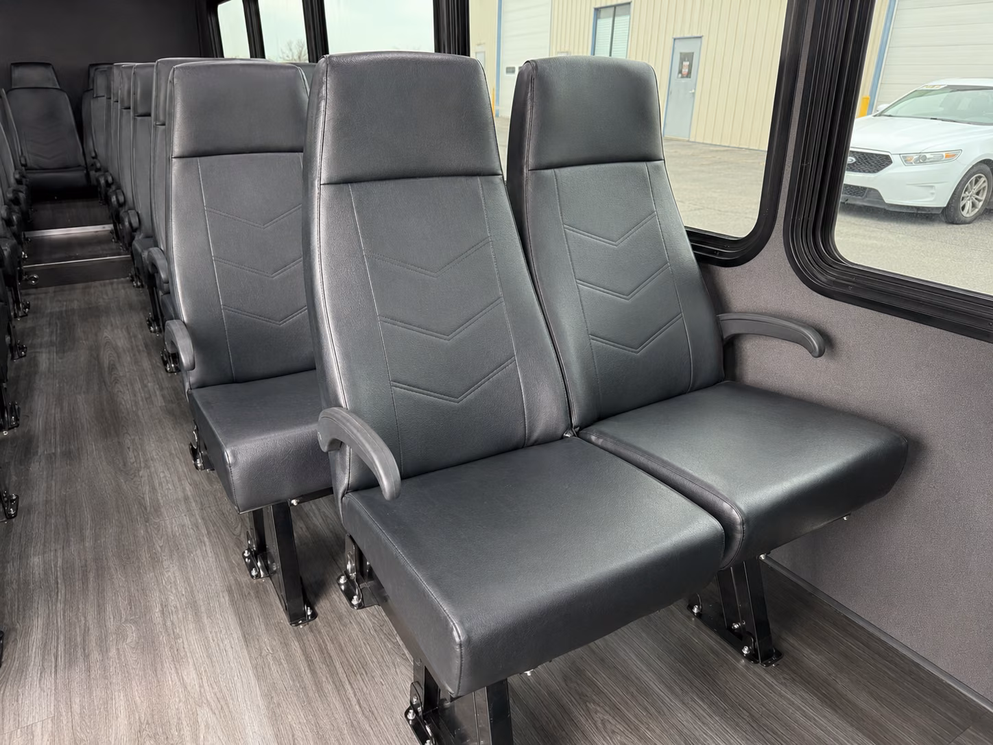 abilene 20 passenger minibus interior
