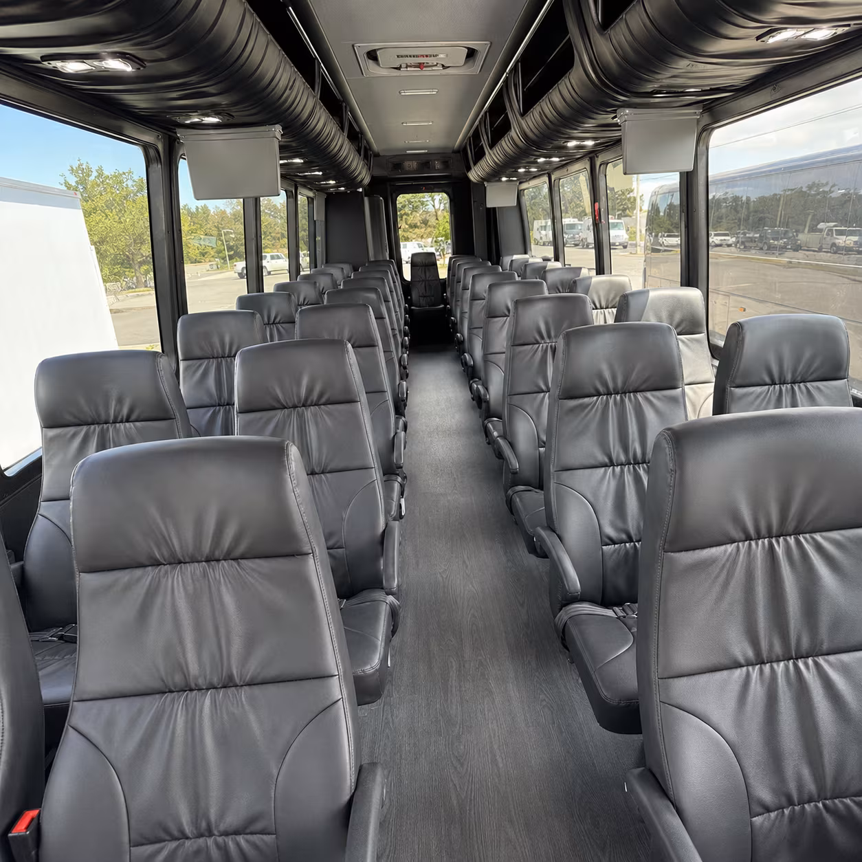 abilene 35 passenger minibus interior