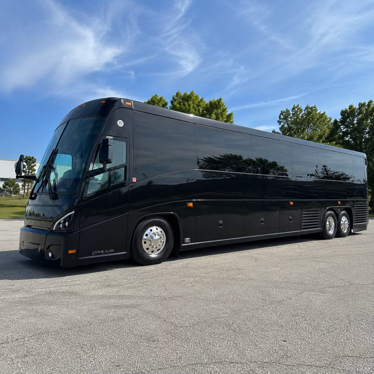 abilene 47 passenger charter bus