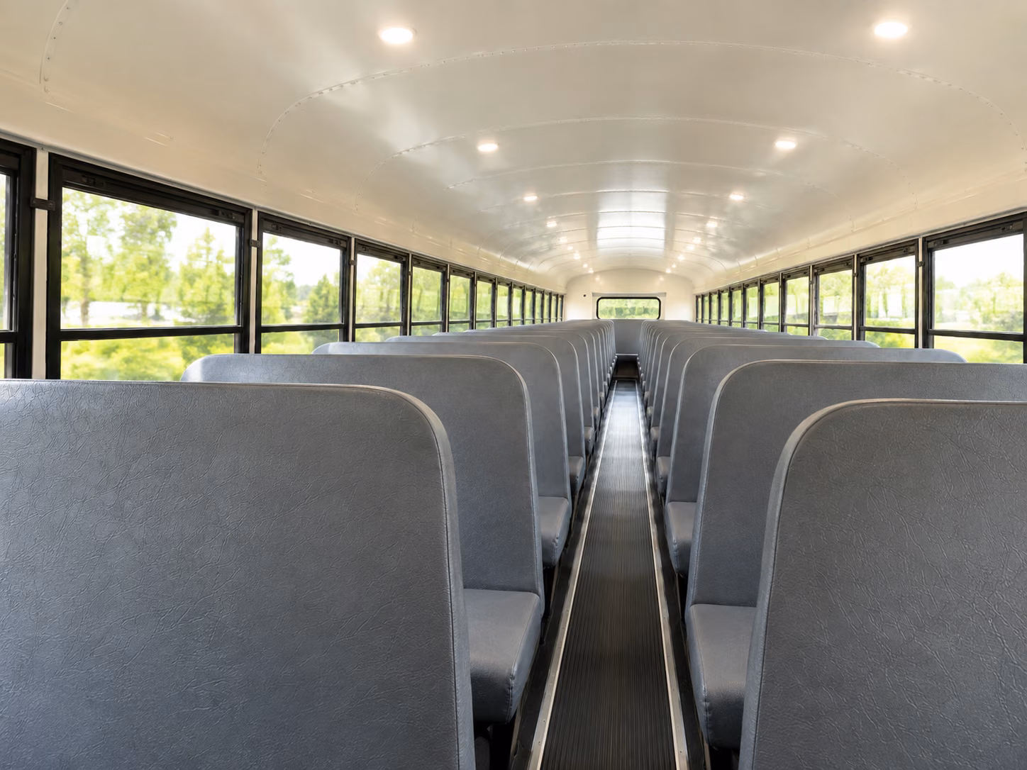abilene school bus interior