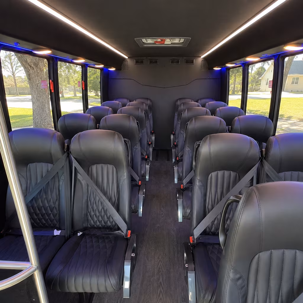 minibuses for breakout groups and committee transportation in abilene